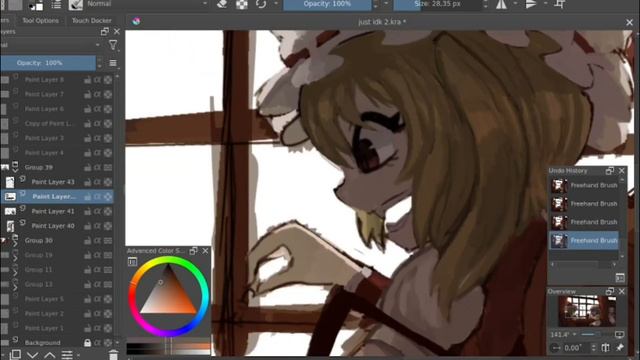 【Touhou Speedpaint】Unplayful Scarlet смотреть онлайн