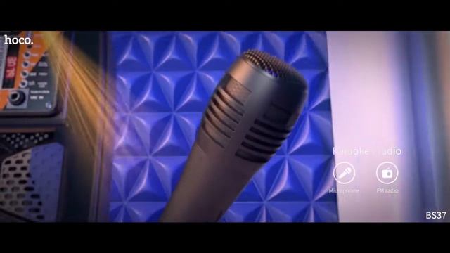 Bluetooth колонка Hoco BS37 с микрофоном смотреть онлайн