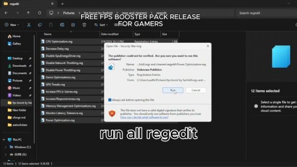 FREE FPS BOOSTER 2024 . FIX FPS DROPS . DOUBLE YOUR FPS . GAMING BOOST