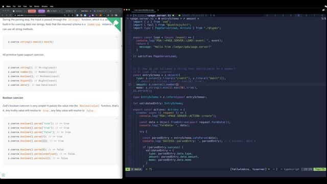 Solana + SvelteKit: Ledger Program - #25: Zod Form Validation: Schemas, Coerce & parse vs. safePars смотреть онлайн