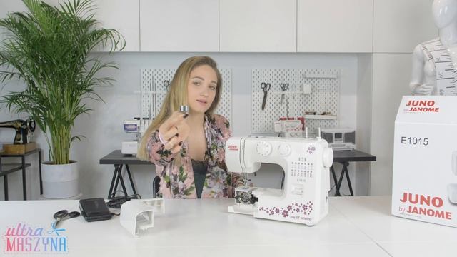Maszyna do szycia Juno by Janome E1015 - unboxing i recenzja смотреть онлайн