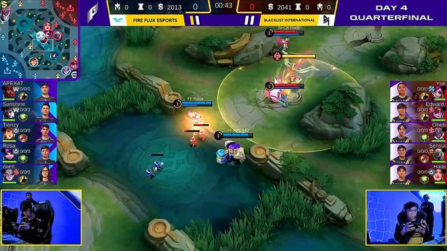 ¡BLACKLIST SE JUEGA LA VIDA CONTRA SU PEOR PESADILLA! BLACKLIST vs FIRE FLUX | MOBILE LEGENDS смотреть онлайн