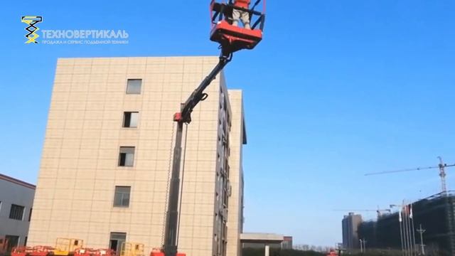 Самоходный мачтовый подъемник с гуськом Mantall серии IMP-J смотреть онлайн