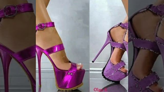 Women's Platform High Heel Club Sandals Open Toe Buckle Heel Party Shoes 'Ankle Strap Stiletto' Hee смотреть онлайн