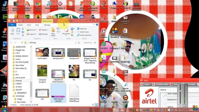 5 How to design a website/blogger HEADER IN PHOTOSHOP 3 COMPLETED смотреть онлайн
