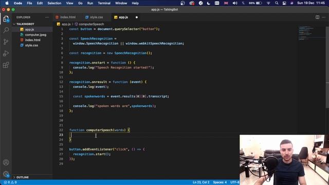 I created a talking BOT with Javascript || Javascript Project|HTML CSS JS Mini Project For Beginner смотреть онлайн
