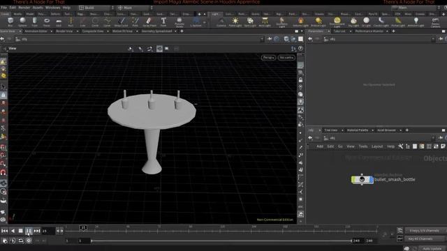 How to import Alembic Scene in Houdini Apprentice смотреть онлайн
