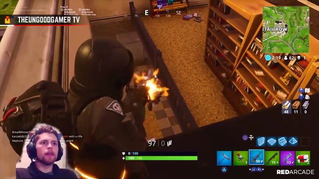 FORTNITE FAILS & Epic Wins! #49 (Fortnite Battle Royale Funny Moments) смотреть онлайн