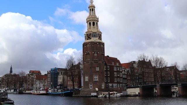 Medieval Tower | Amsterdam TO DO: Montelbaanstoren смотреть онлайн