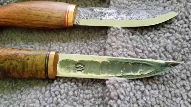 Ножи Берси и Якут от Завьялова, якутский нож из Якутии, Шершень L от Южного Kреста и нож Marttiini смотреть онлайн