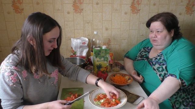 Готовим с Катей домашнюю фунчозу с овощами смотреть онлайн
