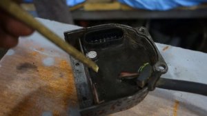 MERCEDES VITO W638 EBERSPACHER HYDRONIC КАК ОТРЕМОНТИРОВАТЬ МОЗГИ И СНЯТЬ КОМПАУНД ЭБЕРШПЕХЕР D5WZ