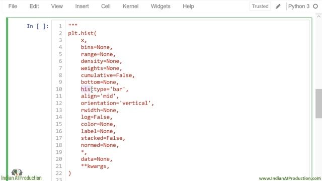 Matplotlib Histogram | Matplotlib Tutorial in Hindi Part-4 | Machine Learning Tutorial #01.03.04 смотреть онлайн