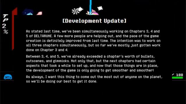 [STATUS UPDATE] DELTARUNE Chapter 3/4/5 Development Explained! смотреть онлайн