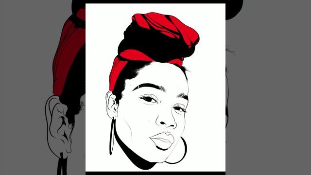 Procreate Speed Art/Cartoon Portrait (iPad Pro 12.9) смотреть онлайн