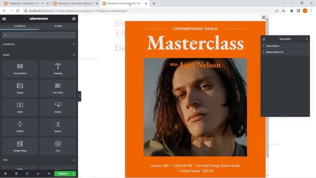 Popup Builder in Elementor Pro 3.9 | Appear X Times | Blogging Unplugged Clips смотреть онлайн