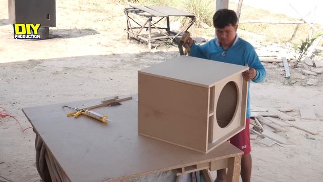 Bass Reflex Subwoofer Professional Audio PA Cabinet Speaker Plan J-BIN 15 смотреть онлайн