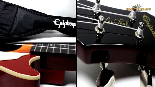 Epiphone Les Paul Electro-Acoustic Ukulele смотреть онлайн