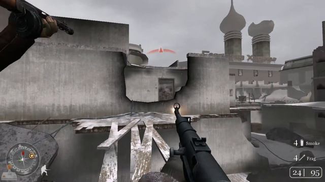 Call of Duty 2: Mission 3: Repairing the Wire смотреть онлайн