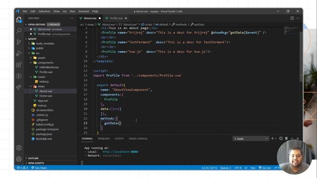 10. Emit in Vue Components смотреть онлайн