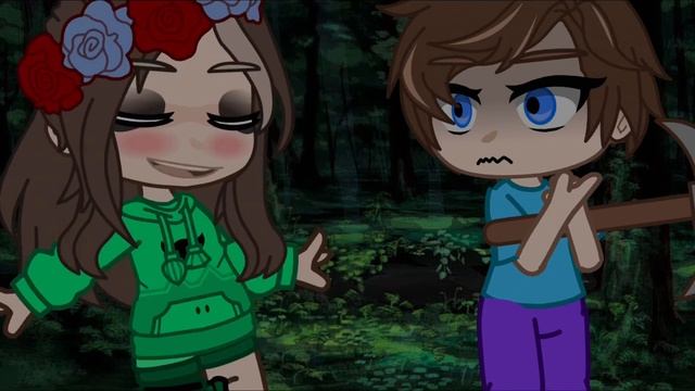 Не играй со мной || Юни || MINECRAFT || Gacha club смотреть онлайн