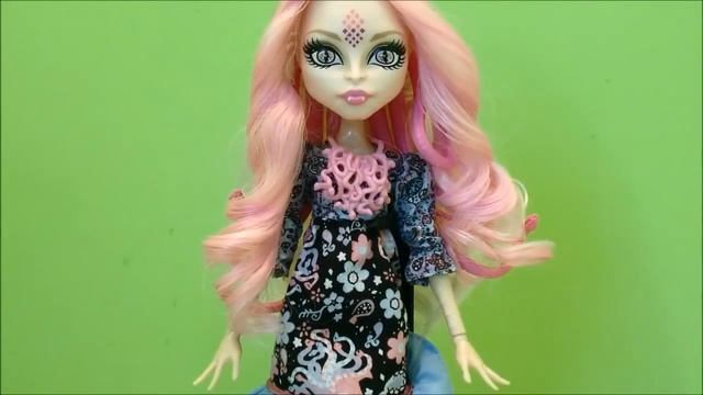 Monster High Viperine Gorgon Frights Camera Action обзор на русском смотреть онлайн