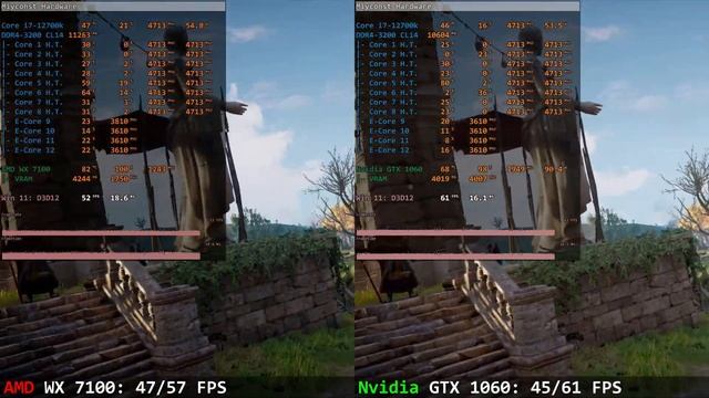 Assassin's Creed Valhalla Benchmark Run - AMD Radeon WX 7100 vs Nvidia GTX 1060 6 GB смотреть онлайн