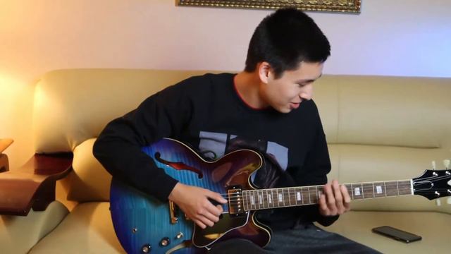 Epiphone ES335 (Inspired by Gibson) Unboxing + First Impressions - NEW Epiphone Model! смотреть онлайн