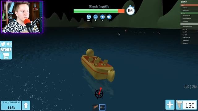 ОХОТА НА МЕГАЛОДОНА! | Roblox смотреть онлайн
