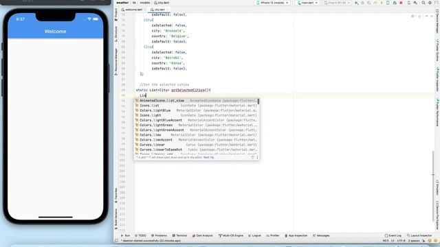 Real-Time Weather App 1.0 - Free Weather API with no key - 2/4 - Flutter Tutorial смотреть онлайн