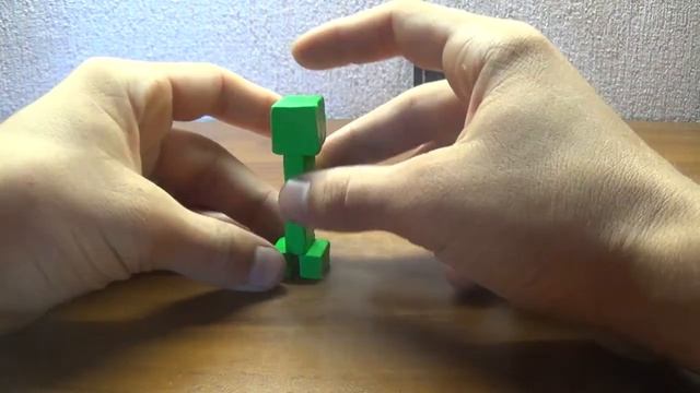 Лепим крипера / майнкрафт из пластилина [ часть 3 ] смотреть онлайн