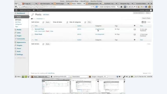 Finishing the html css session with a wordpress blog смотреть онлайн