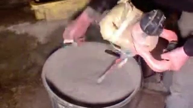 Стяжка пола  из опилок. Затирка. 2 (sawdust, Sciure)