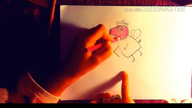 КАК нарисовать СВИНКУ ПЕППУ из мультфильма Свинка Пеппа смотреть онлайн