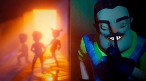 БЭТА ПРИВЕТ СОСЕД СТАЛ СОСЕДОМ И ВСЕХ НАКАЗАЛ ТОП ПРЯТКИ С СОСЕДОМ Secret Neighbor Beta