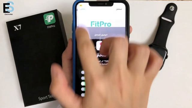 كيفية شبك ساعة الاصدار السابع -Watch7- X7 مع اجهزة الايفون(IOS)؟ || اعداداتها ما فيها بلوتوث ! смотреть онлайн