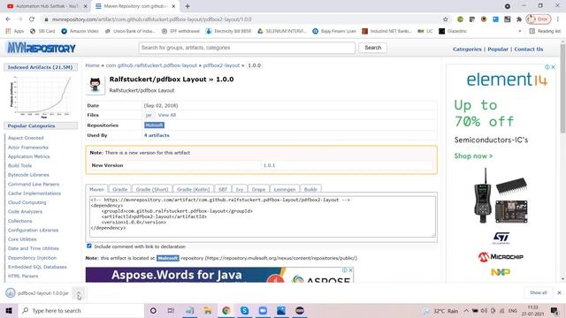 Ralfstuckert Jar file missing artifact in pom.xml file with latest Maven Archetypes смотреть онлайн