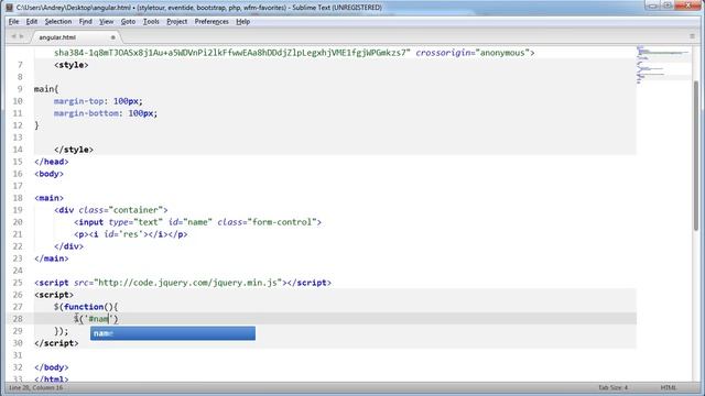 Урок 1. AngularJS. Вводный смотреть онлайн