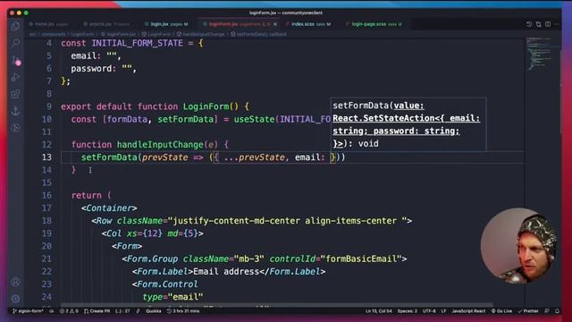 Building Web Development Portfolio Project Live Q&A [ Building out the login. page with React JS смотреть онлайн