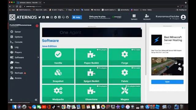 Aternos 24 7 online server no afk bot. смотреть онлайн