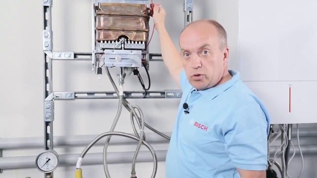 Как настроить водонагреватель Bosch Therm 4000 O смотреть онлайн