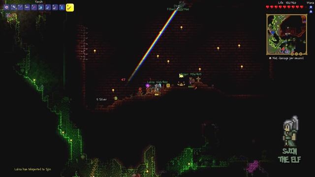Terraria #75 - The Golem Tastes The Rainbow смотреть онлайн