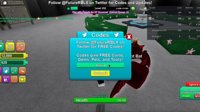 All codes for Pew Pew Simulator! (Roblox) смотреть онлайн