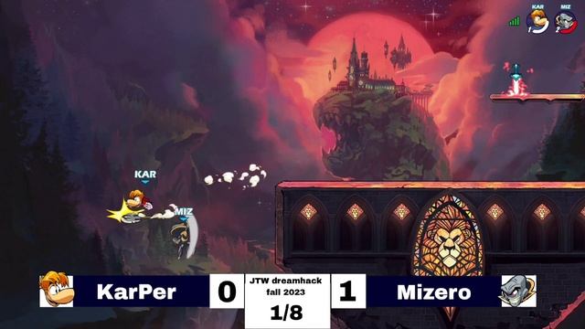 KarPer vs Mizero - 1/8 - JTW dreamhack fall 2023 смотреть онлайн