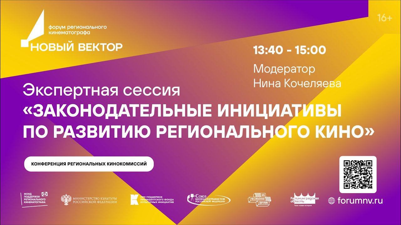 Экспертная сессия «Законодательные инициативы по развитию регионального кино» смотреть онлайн