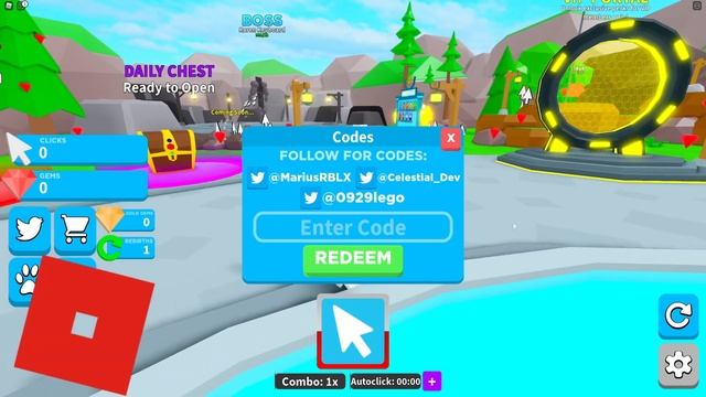 ALL *NEW* SECRET OP WORKING CODES! Clicker Madness Roblox смотреть онлайн
