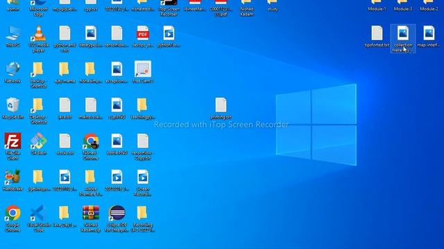 Writing python program in notepad | Running python program written in text file смотреть онлайн