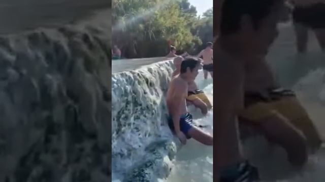 Terme di Saturnia || Tuscany, Italy смотреть онлайн