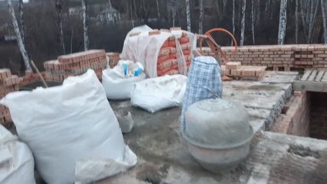 Строим кирпичный дом. Кирпчная кладка. Строительство дома смотреть онлайн