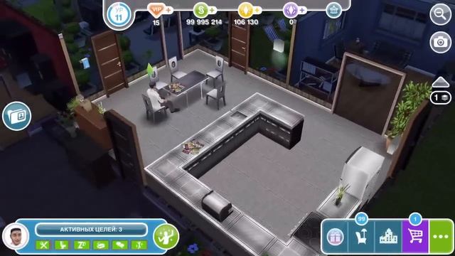 Квест "Два с половиной персонажа" The Sims FreePlay смотреть онлайн